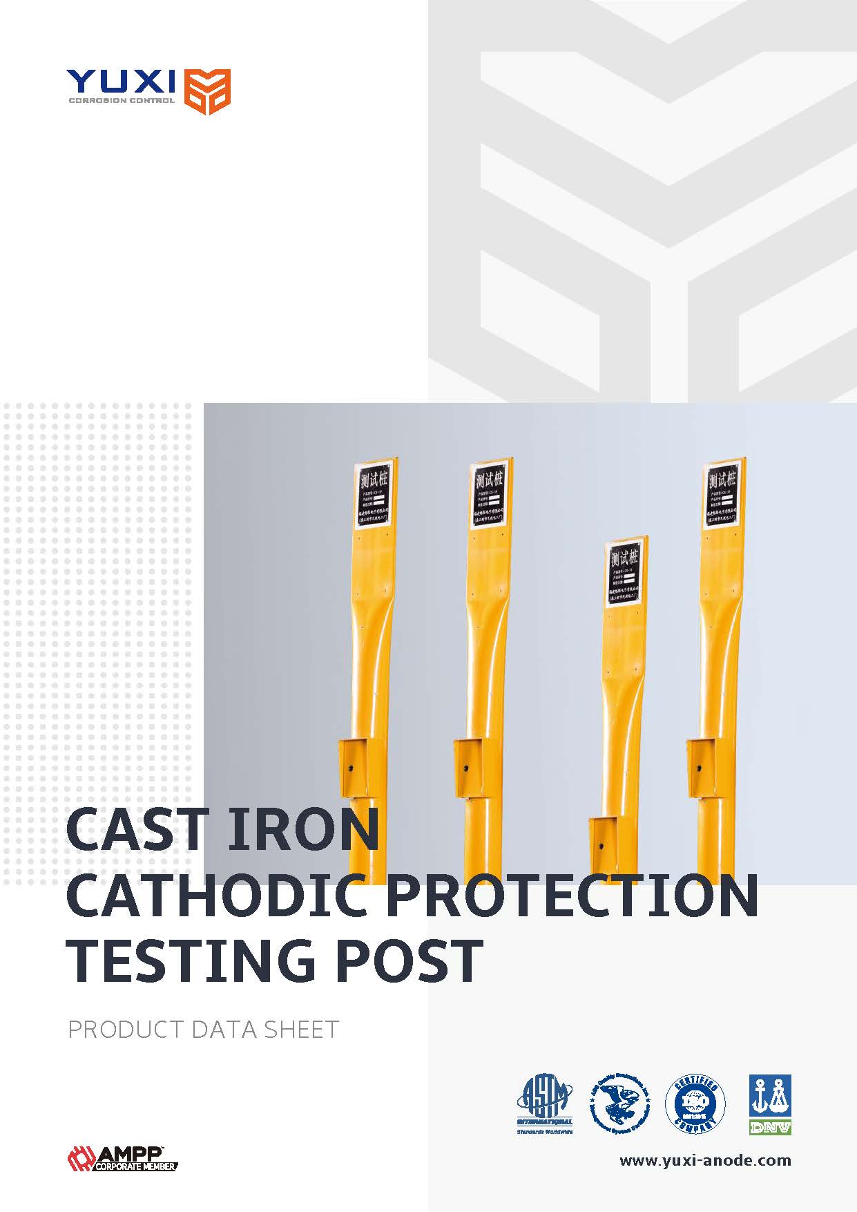 Cast Iron Cathodic Protection Testing Post Datasheet