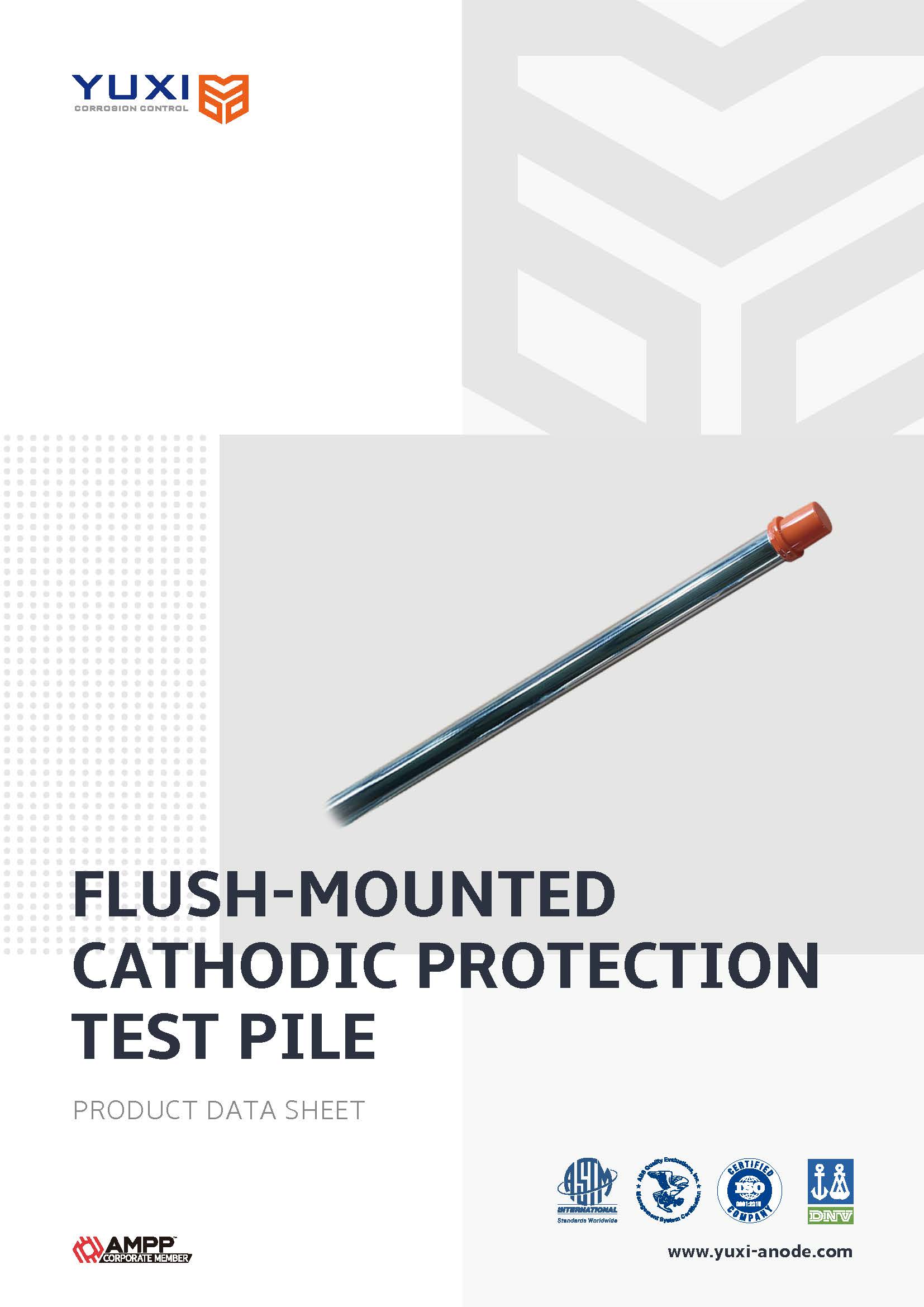 Flush-mounted Cathodic Protection Test Pile Datasheet