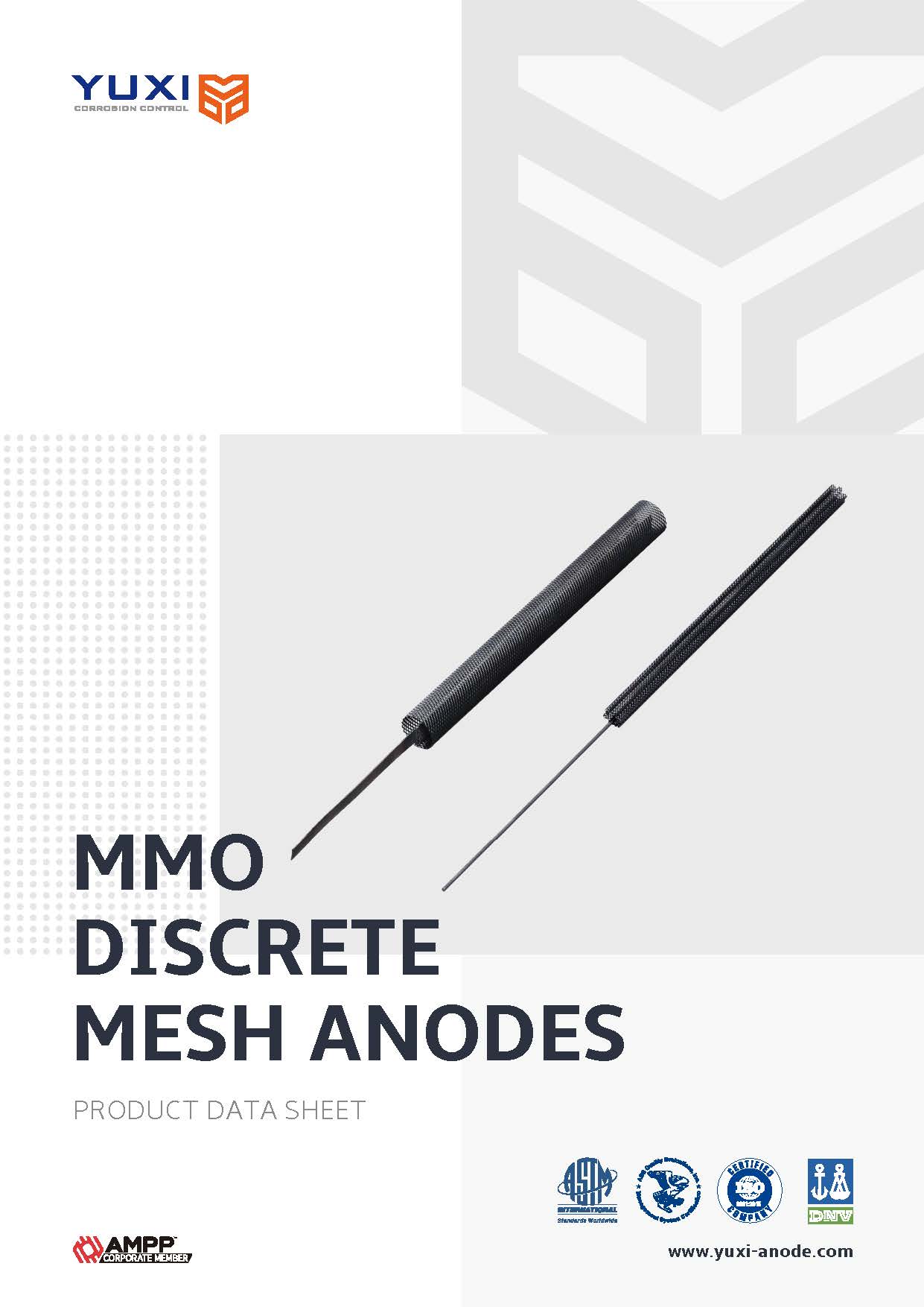 MMO Discrete Mesh Anodes Datasheet