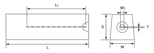 Prepackaged Magnesium Anode Linedrawing-Square