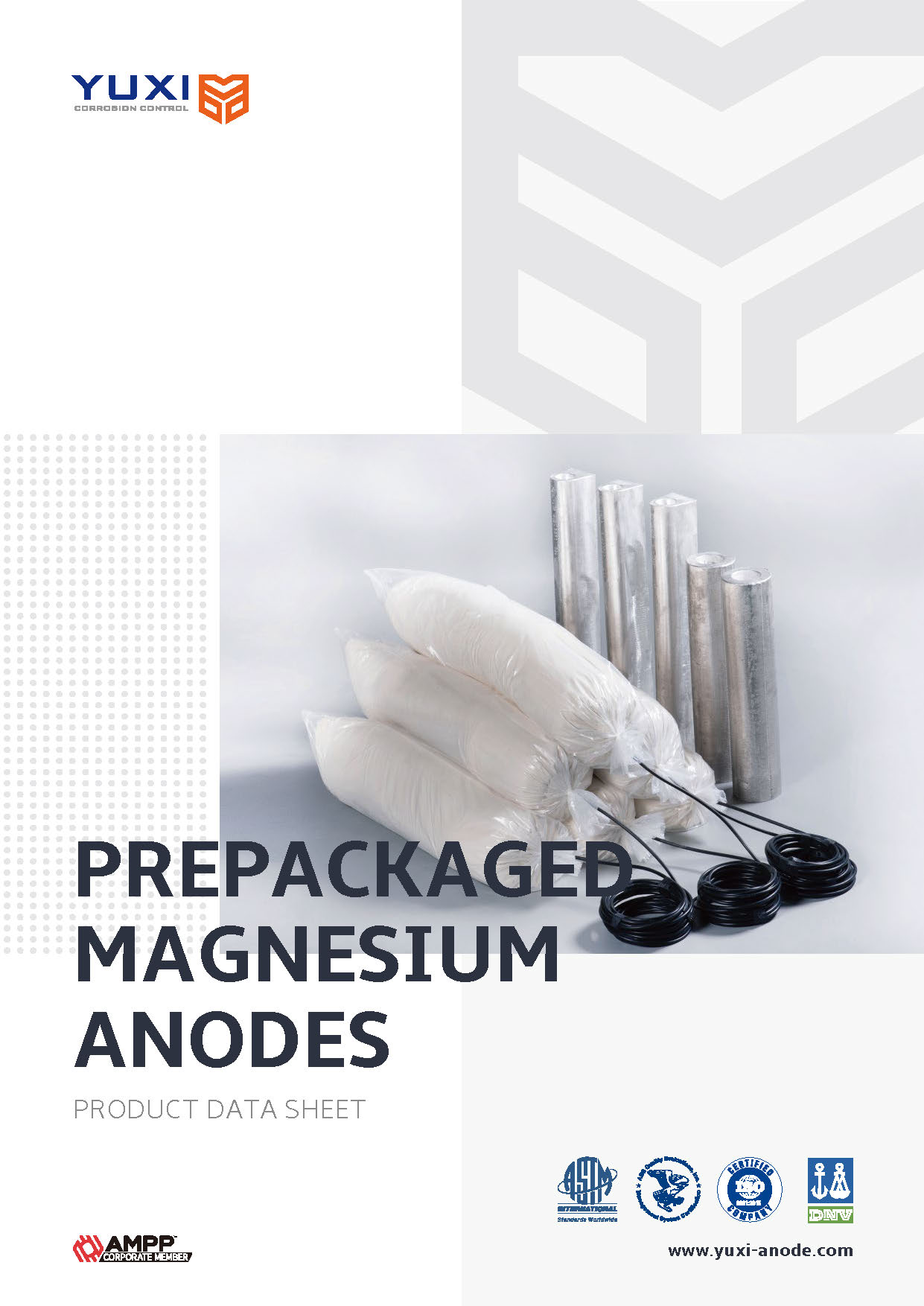 Prepackaged Magnesium Anodes Datasheet