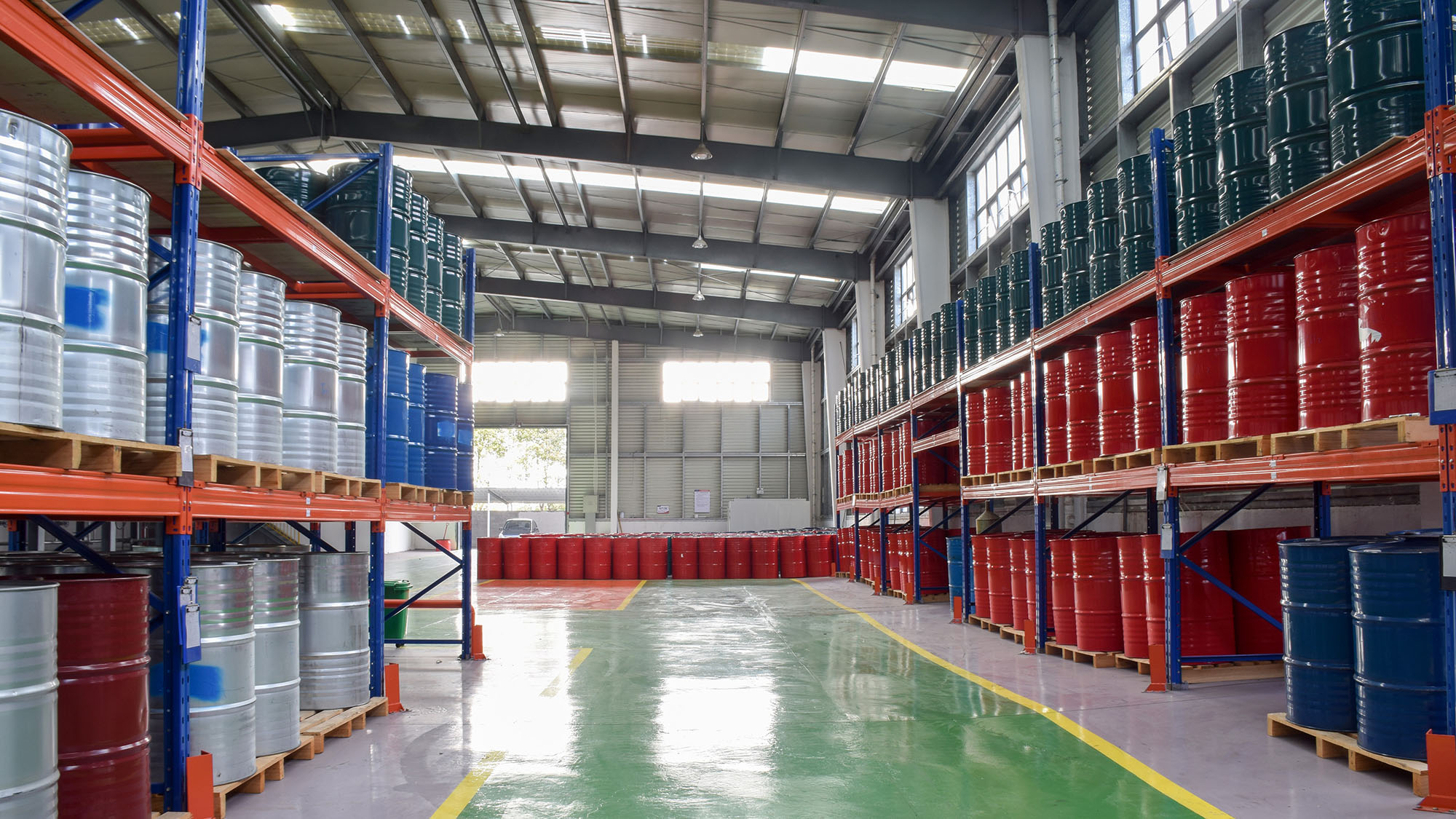Polyaspartic Coating Warehouse